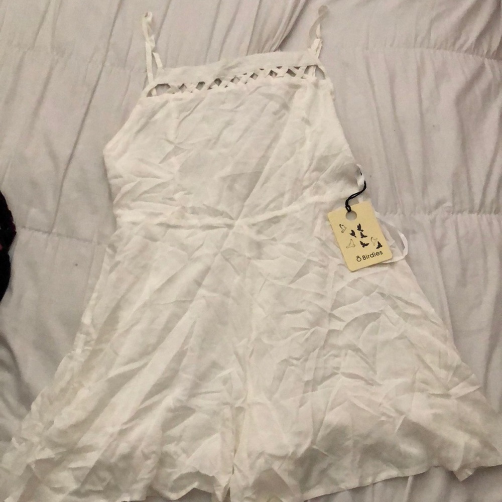NWT white romper